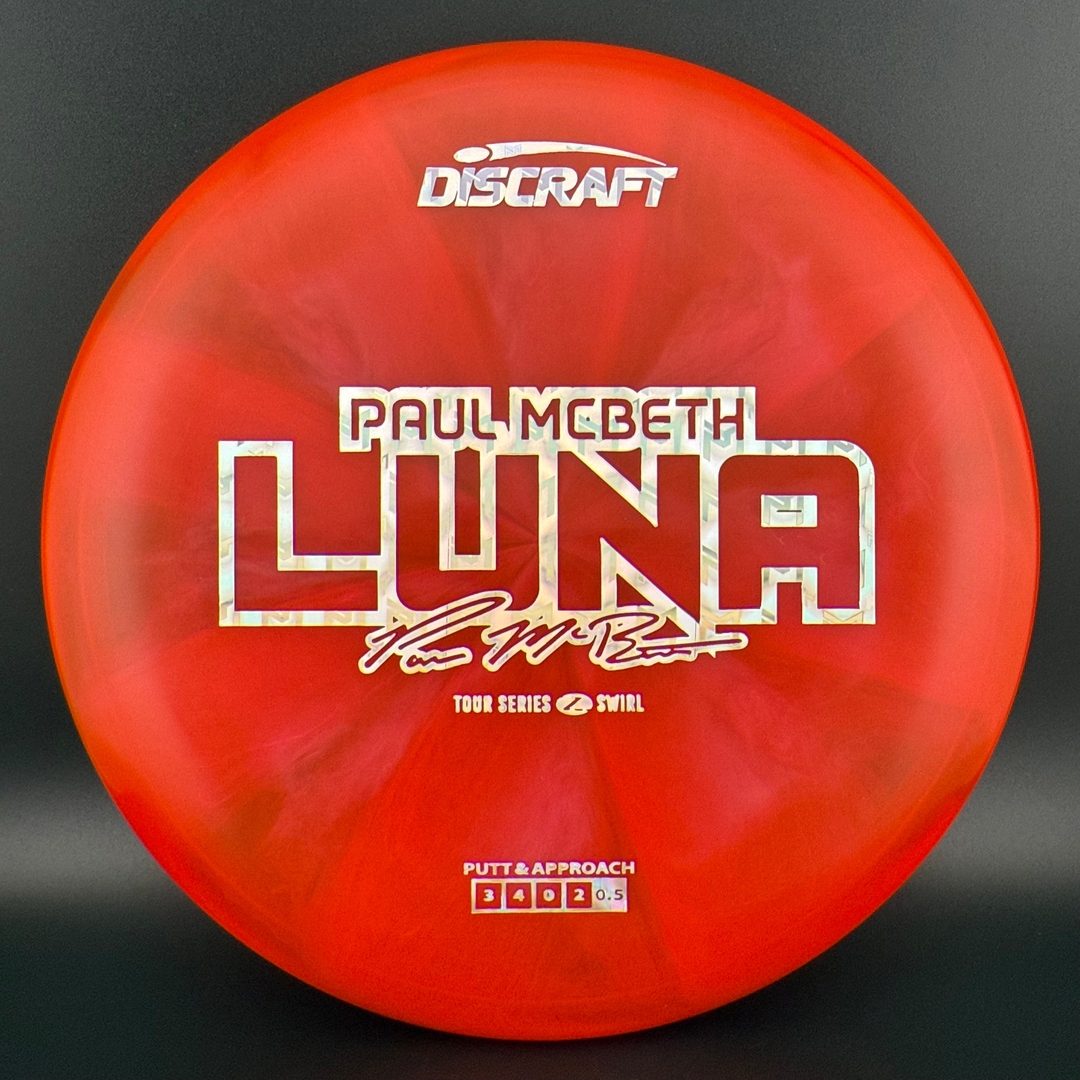 Z Swirl Luna - 2025 Paul McBeth Tour Series Discraft