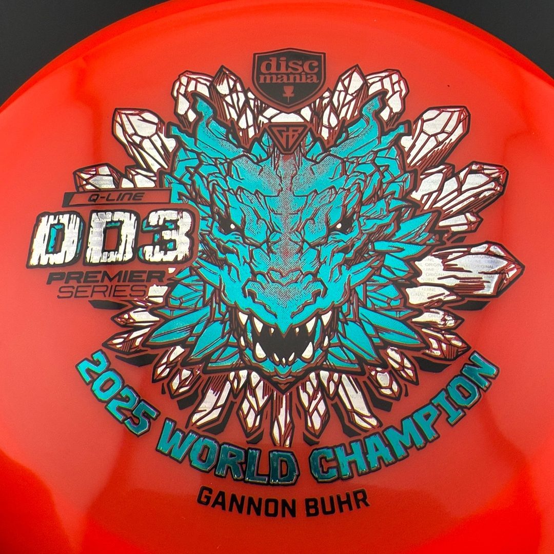 Q-Line DD3 - Gannon Buhr 2025 World Champion Discmania
