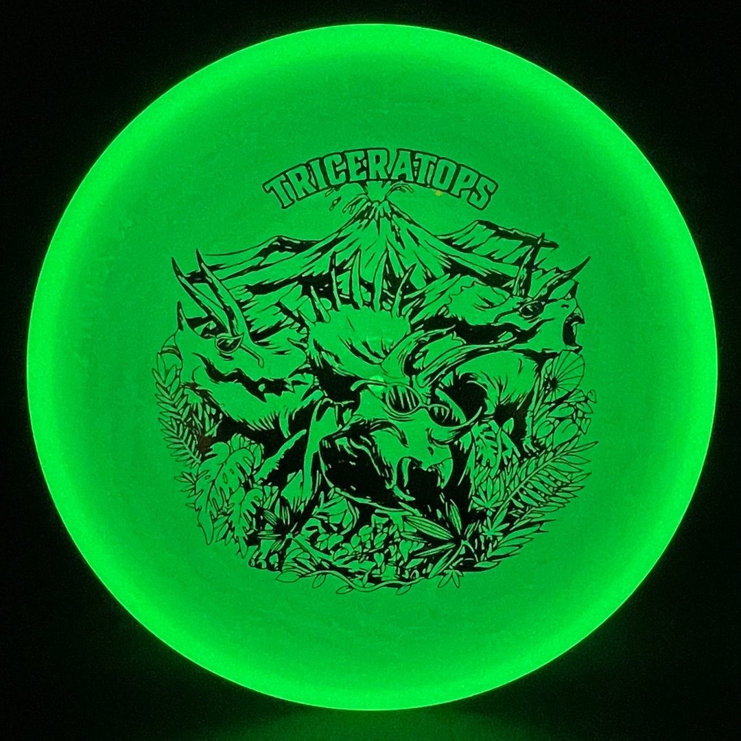 Glow Egg Shell Triceratops - Special Edition Dino Discs