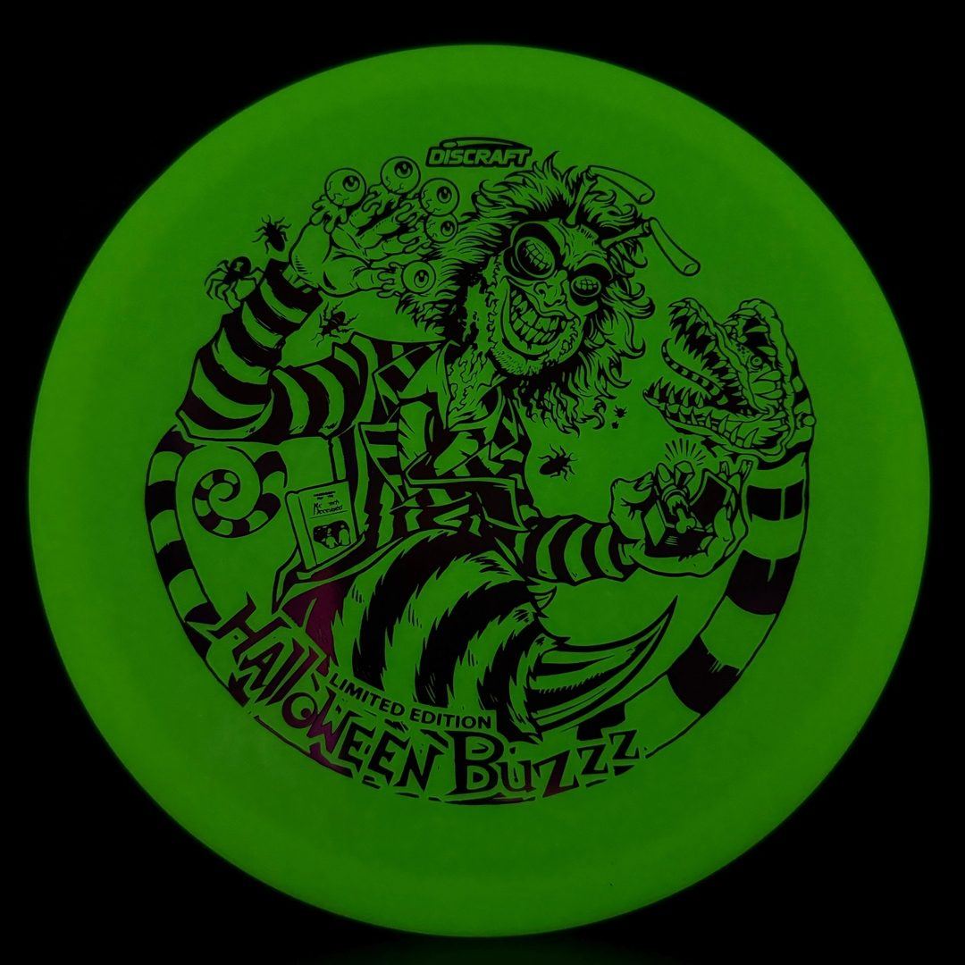 Z Glo Buzzz - Single Foil Halloween 2024 BuzzzJuice Discraft