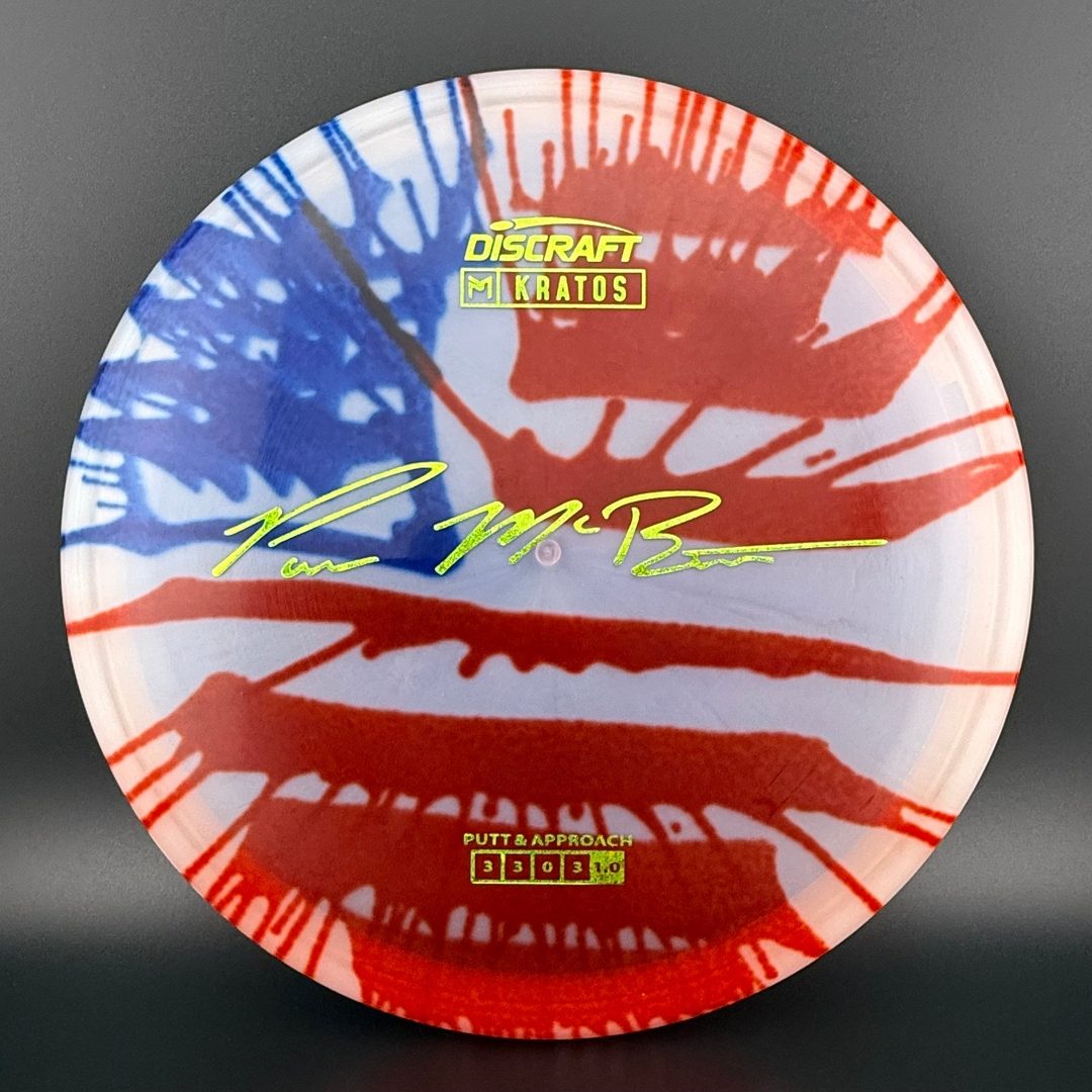 Fly Dye Z Kratos - Paul McBeth Discraft