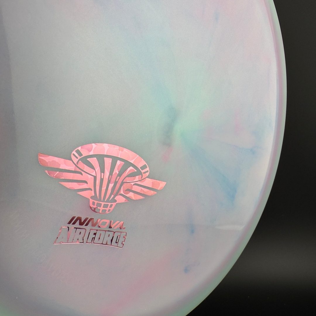 Swirly Glow Champion Firebird - Limited Air Force Stamp Innova