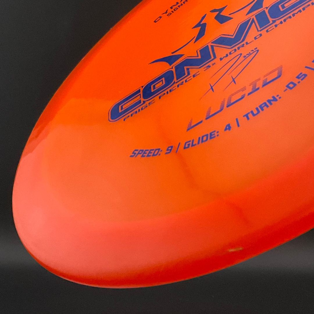 Lucid Convict - 2016 Paige Pierce 3x World Champion Signature Edition USED Dynamic Discs