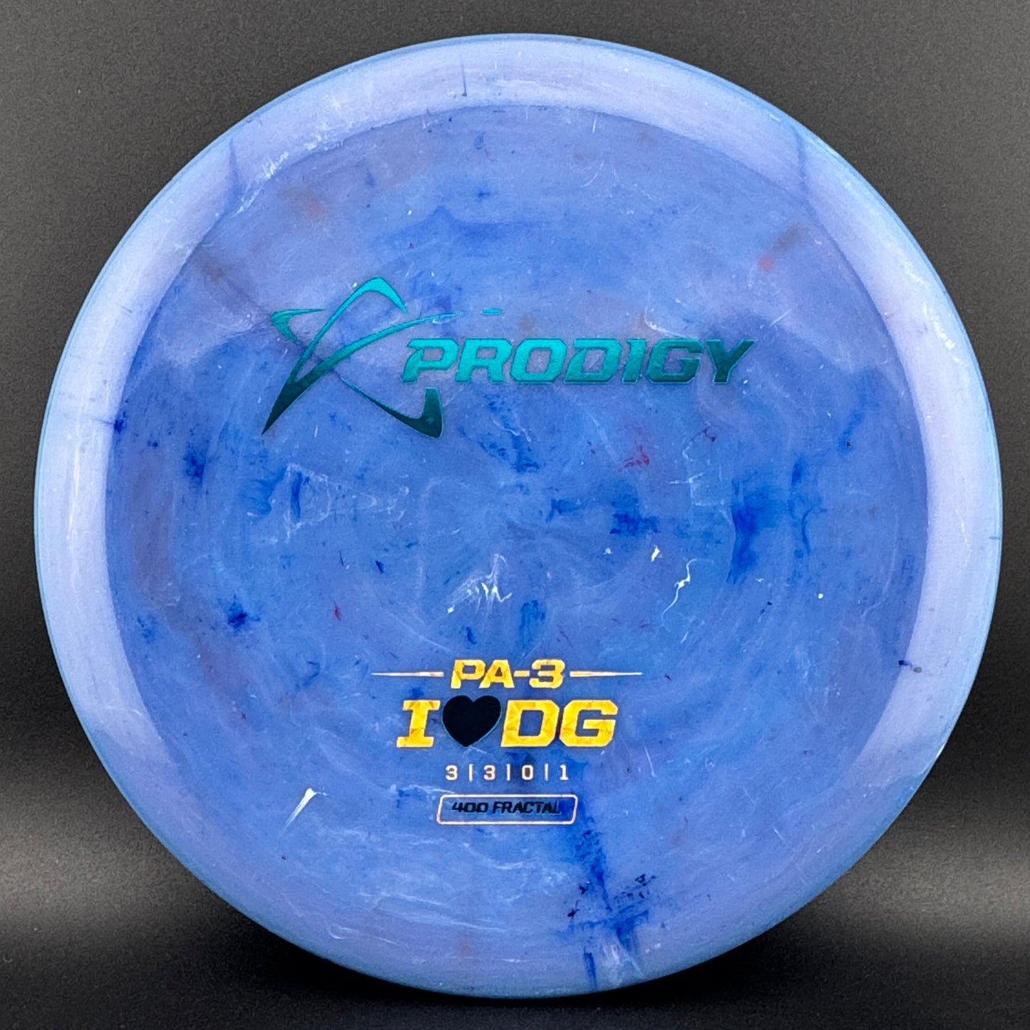 PA-3 (400 Fractal) - "I Love Disc Golf" Disc Golf Day 2026 Stamp