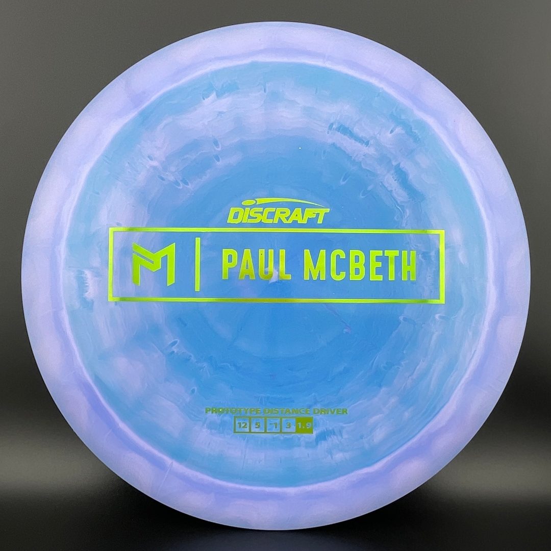 Prototype ESP Zeus / Kong - Paul McBeth Signature Disc - SUPER SWIRLY! Discraft