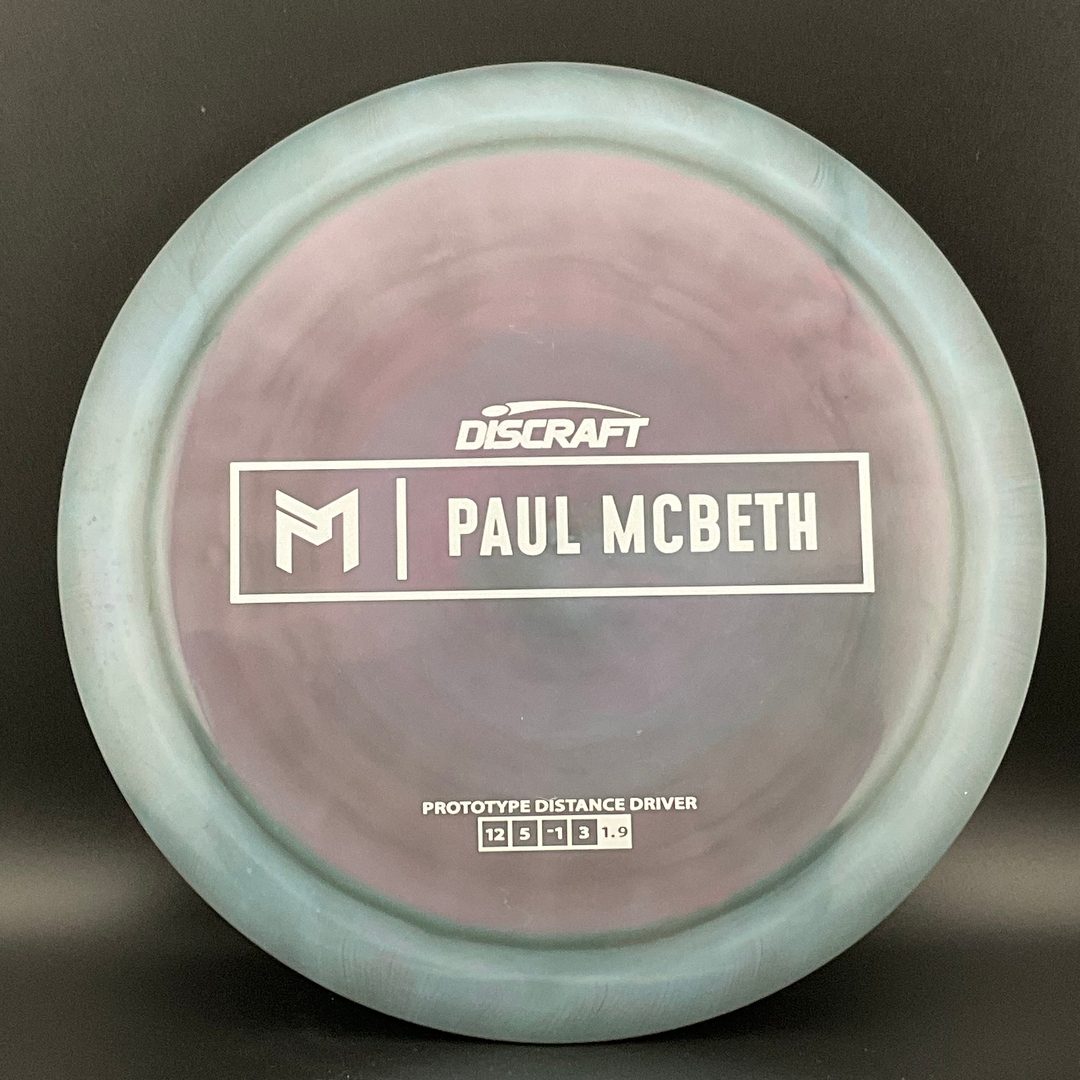 Prototype ESP Zeus / Kong - Paul McBeth Signature Disc - SUPER SWIRLY! Discraft