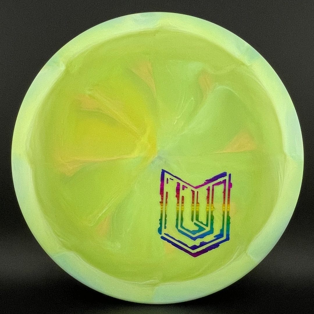 ESP Swirl Captain's Raptor - Mini Paul Ulibarri Stamp Discraft