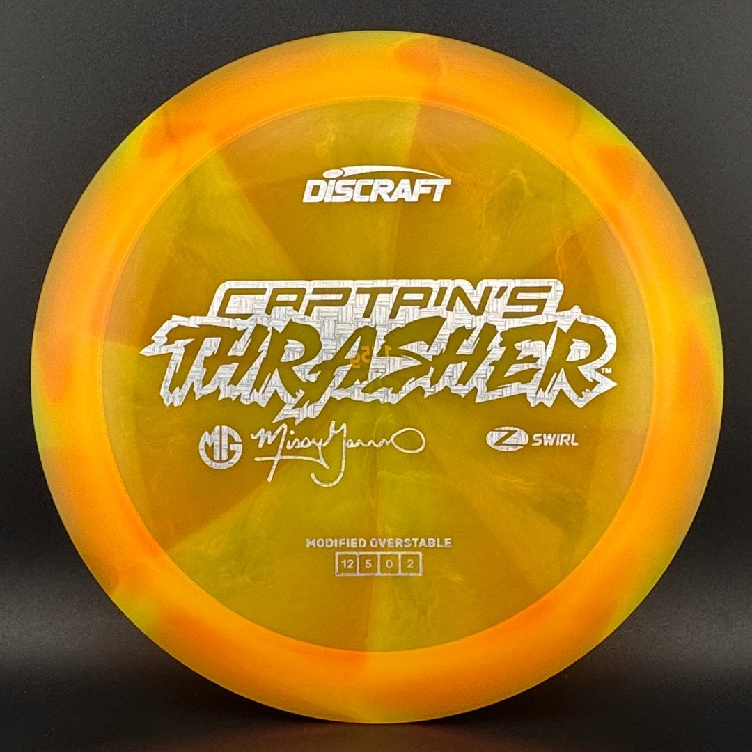 Swirly Z Captain's Thrasher - Missy Gannon 2026 Discraft