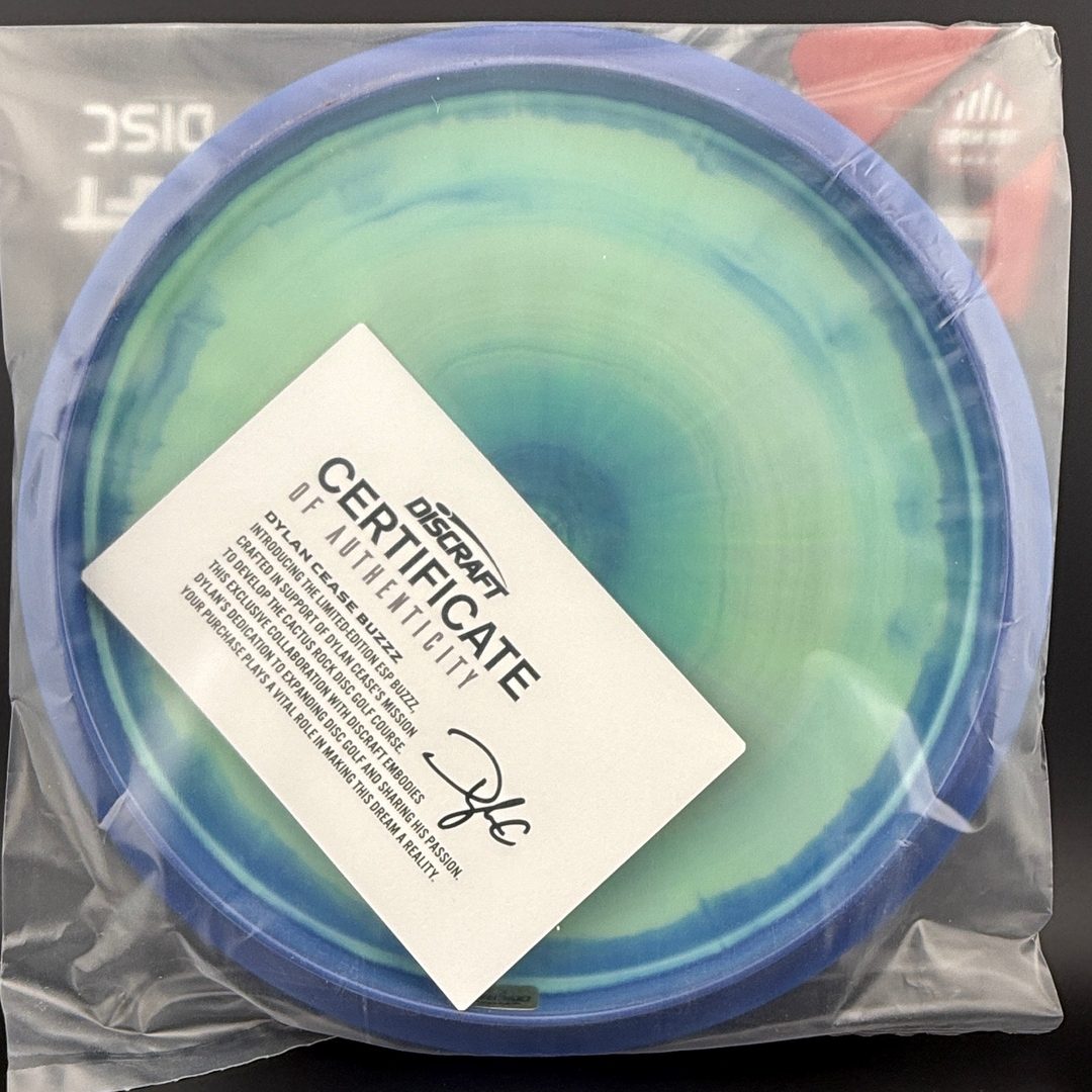 Swirl ESP Buzzz - Autographed 2024 Dylan Cease Discraft