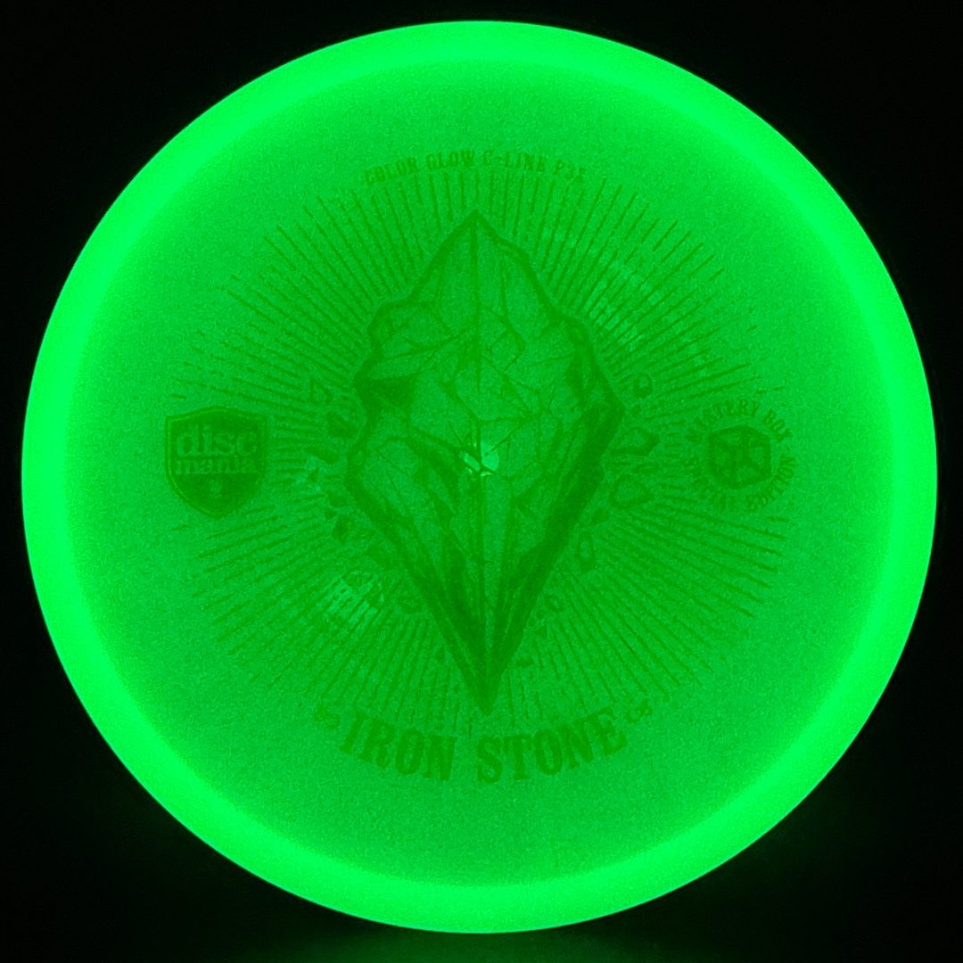 Color Glow C-Line P3X - First Run "Iron Stone" MB 23 Discmania