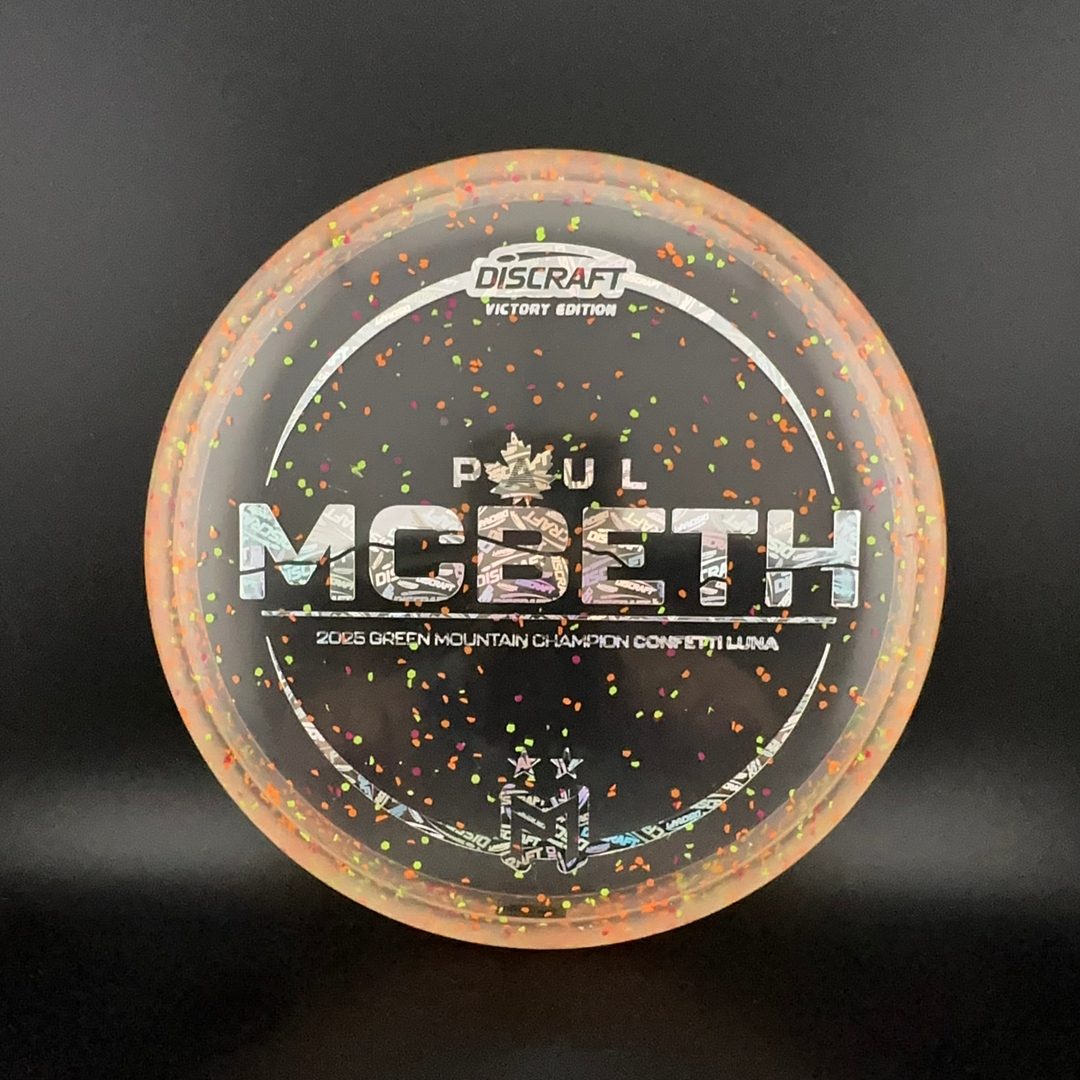 Confetti Z Luna - Victory Edition - Paul McBeth GMC 2025 Discraft