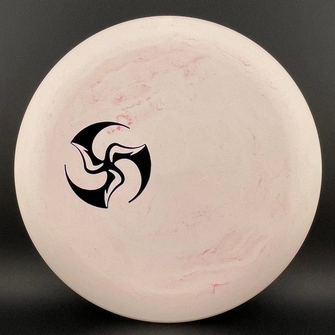 Swirly D-Line P2 - X-Out - Mini Huk Stamp - Innova Made *Warehouse Stash* Discmania