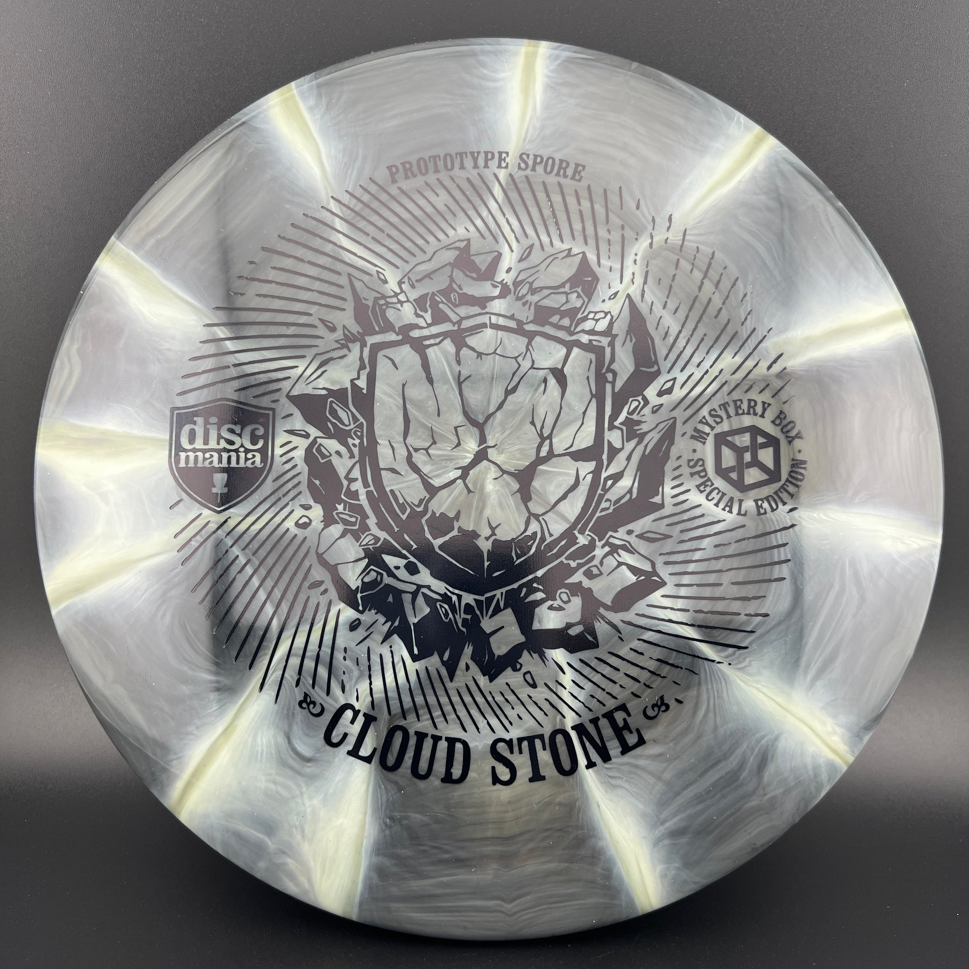 Lux Vapor Spore Prototype - "Cloud Stone" First Run MB 23 Discmania