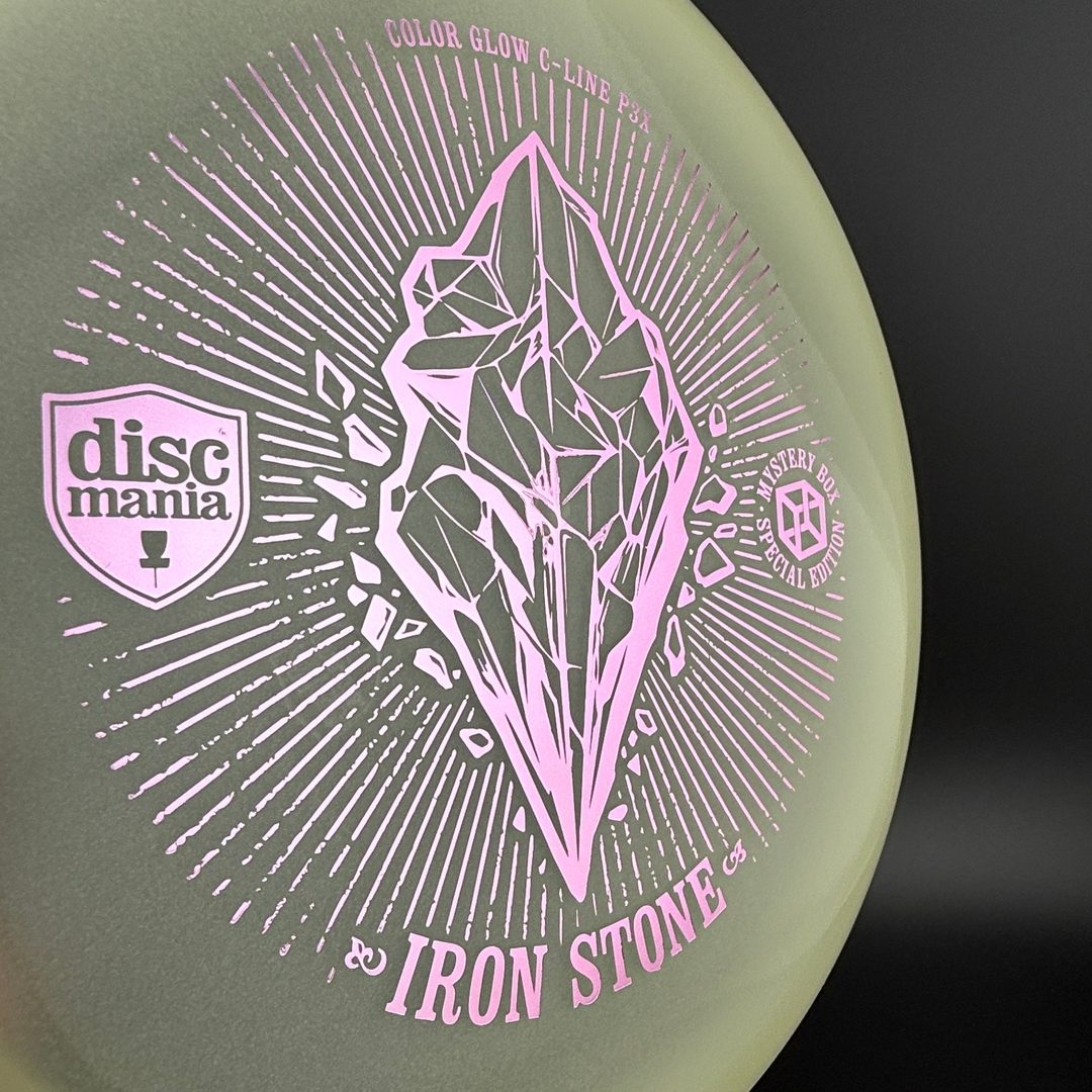 Color Glow C-Line P3X - First Run "Iron Stone" MB 23 Discmania