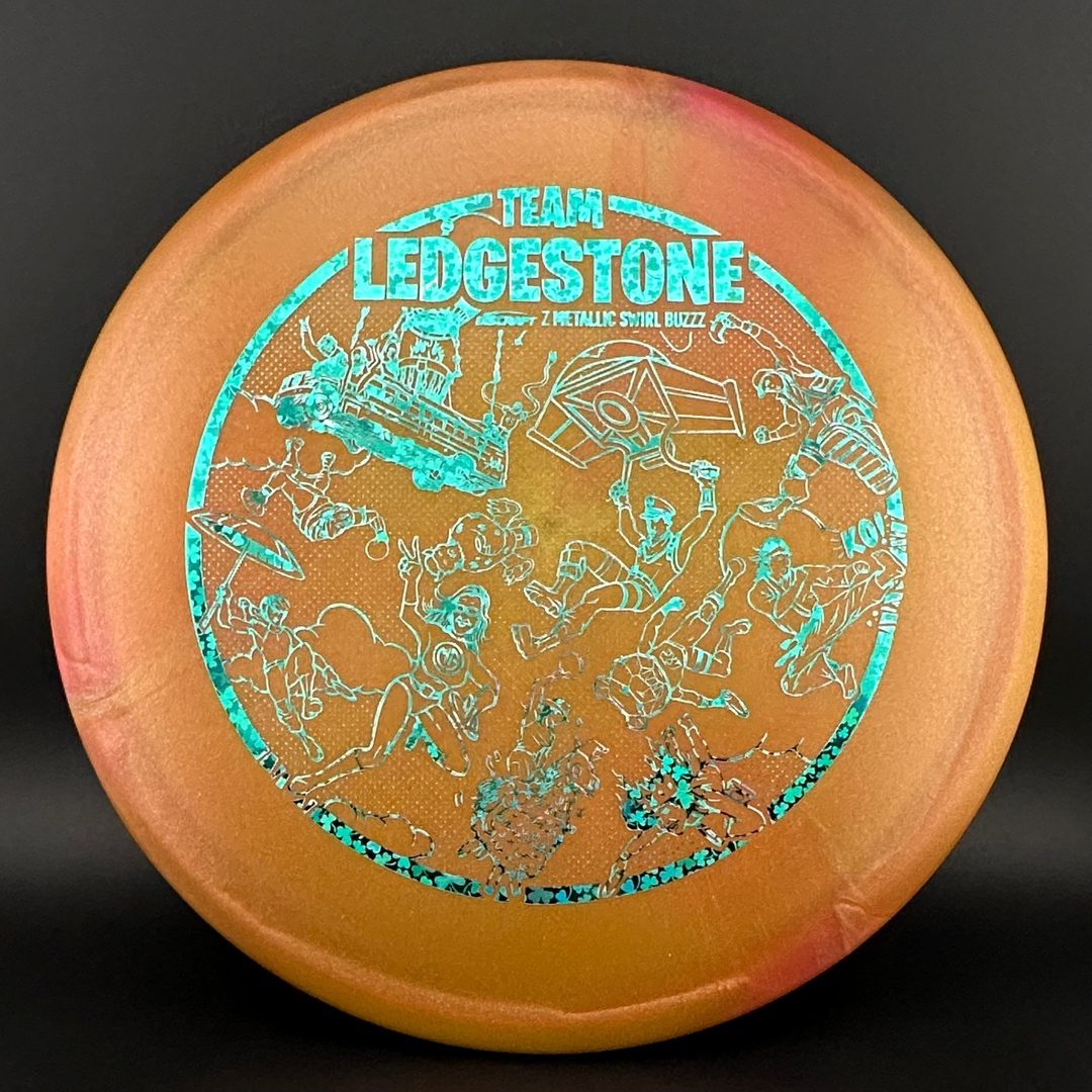 Z Swirl Metallic Buzzz - Team Ledgestone Fortnite 2023 Discraft