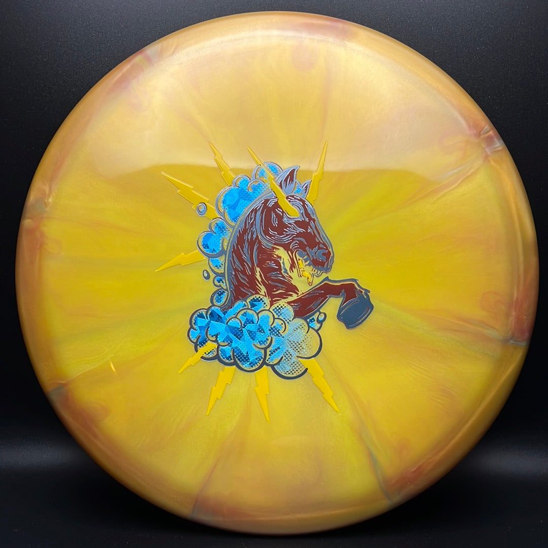 Sublime Swirl Mustang - "Ride The Lightning" 4 Foils! MINT Discs