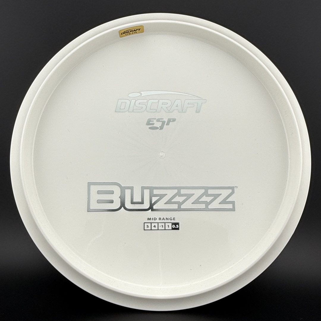 White ESP Buzzz - Bottom Stamp Dyer's Delight Discraft