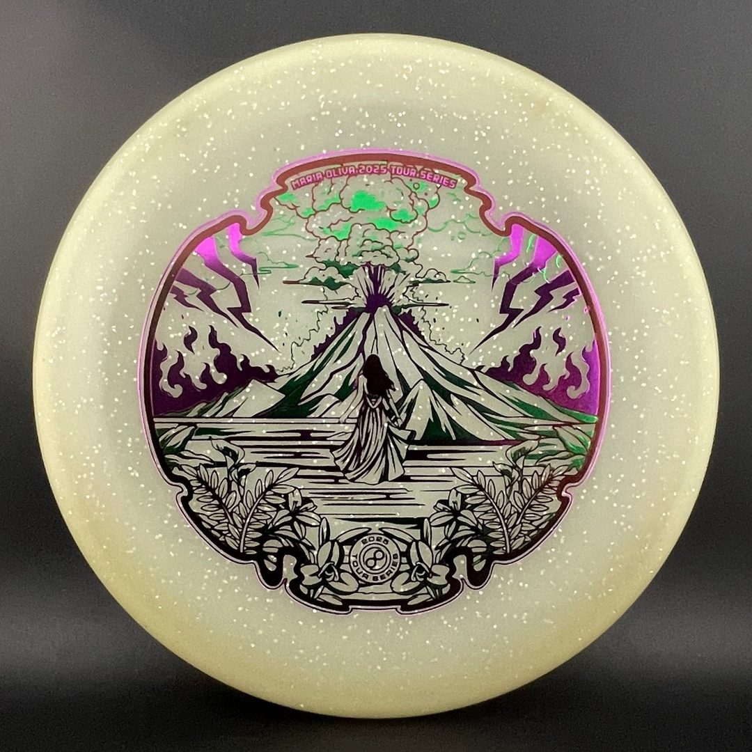 Metal Flake Glow C-Blend Alpaca - Maria Oliva 2025 Tour Series Infinite Discs