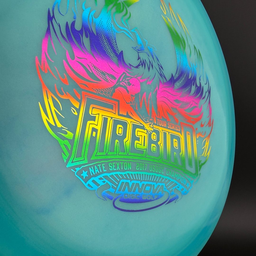 2018 Glow Champion Firebird - Halo Swirls - Nate Sexton Tour Series Innova