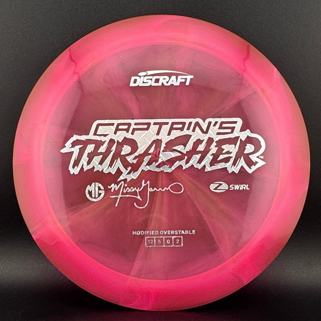 Swirly Z Captain's Thrasher - Missy Gannon 2026 Discraft