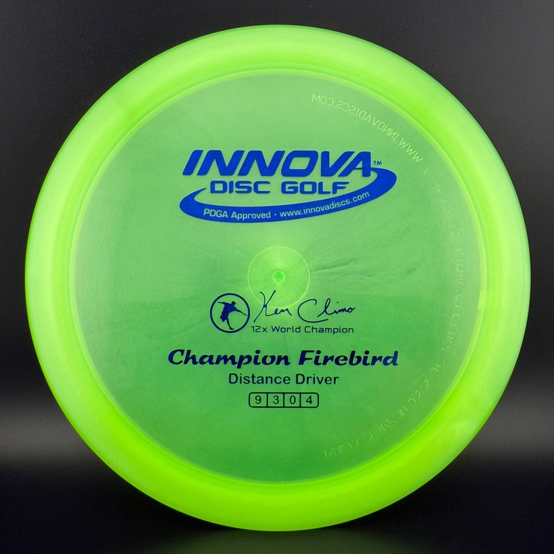 Champion Firebird FAF - Ken Climo 12x *Gibson Stash* Innova