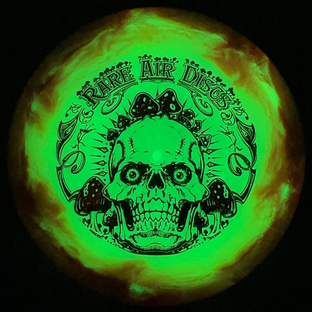 Glow Retina Chemtrail -Crushin' Amanitas by Manny Trujillo Doomsday Discs