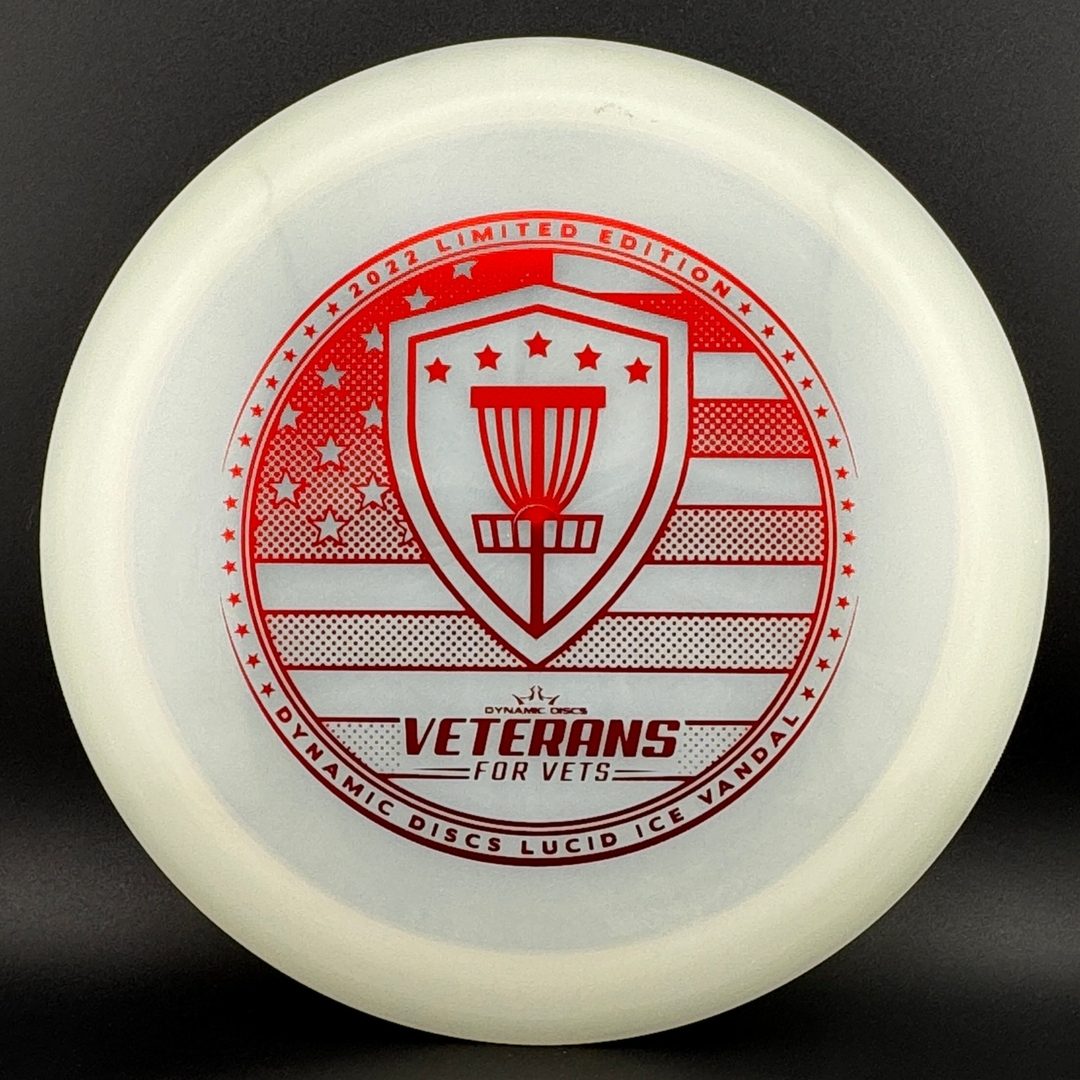 Lucid-Ice Vandal - Veterans for Vets Stamp Fundraiser Dynamic Discs