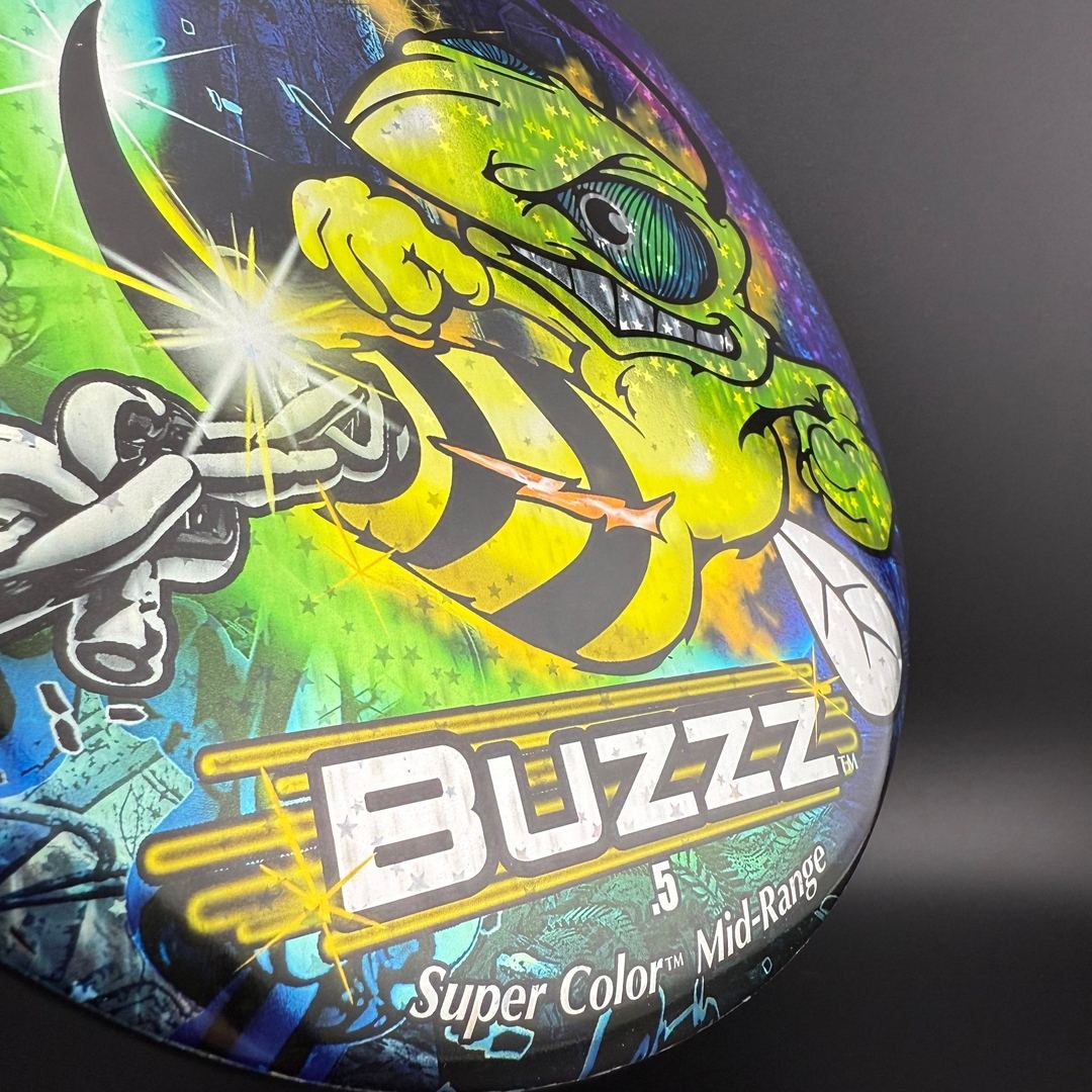 ESP FLX SuperColor Full Foil Buzzz - Holo Blue Chains Bee Discraft