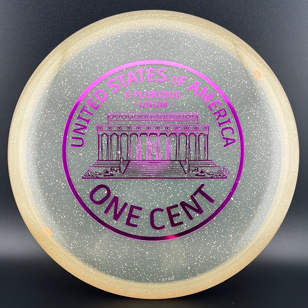 Founders Penny - Limited "One Cent" Stamp Lone Star Discs