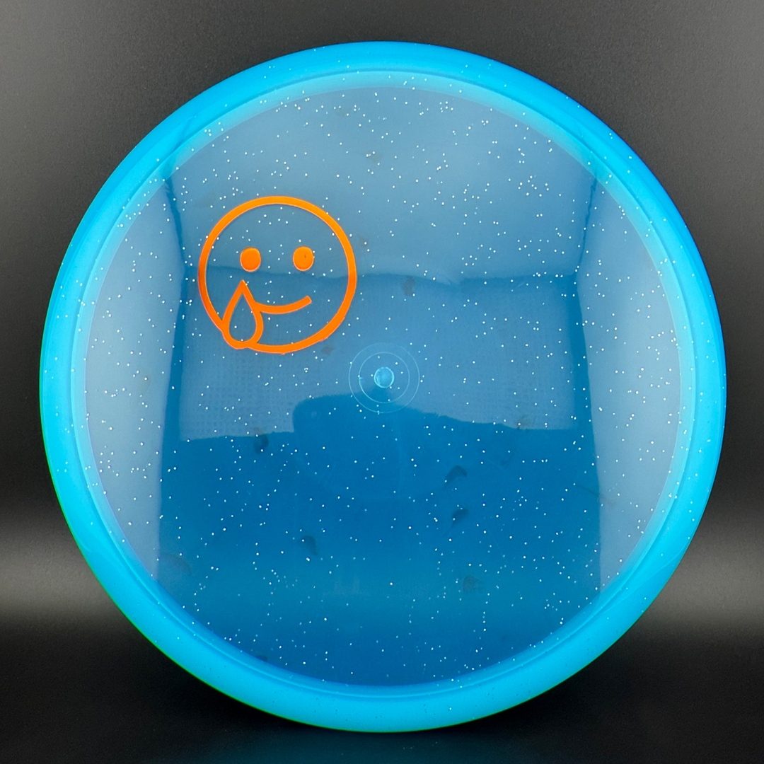 Metal Flake Isolation Despair - Emoji Doomsday Discs