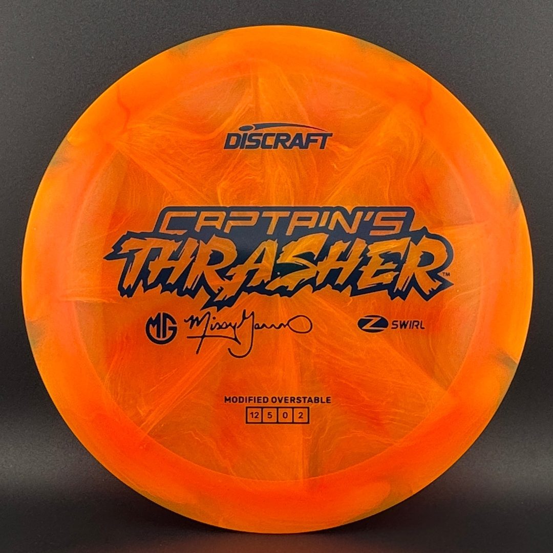 Swirly Z Captain's Thrasher - Missy Gannon 2026 Discraft