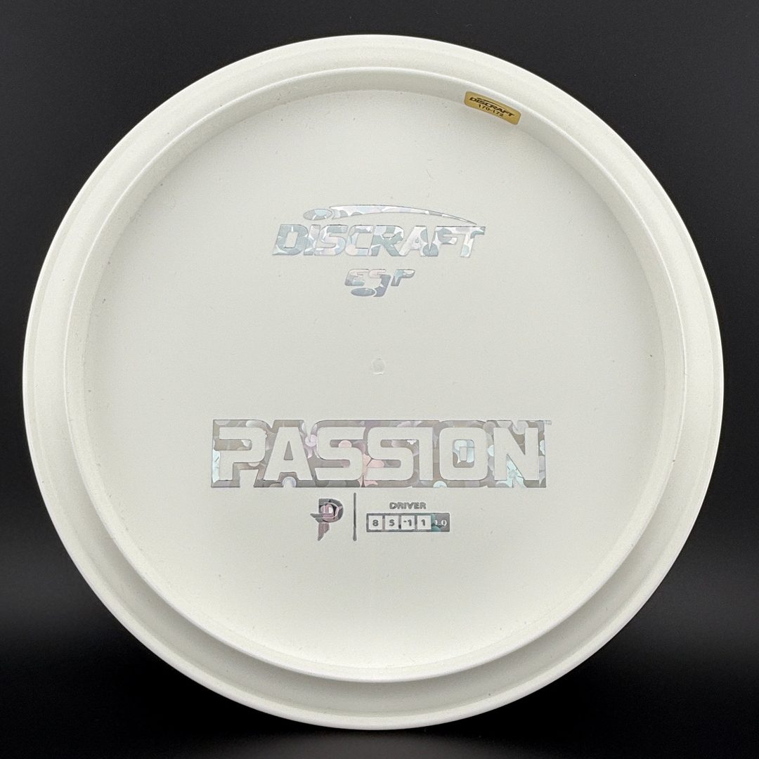 White ESP Passion - Bottom Stamp Dyer's Delight Discraft