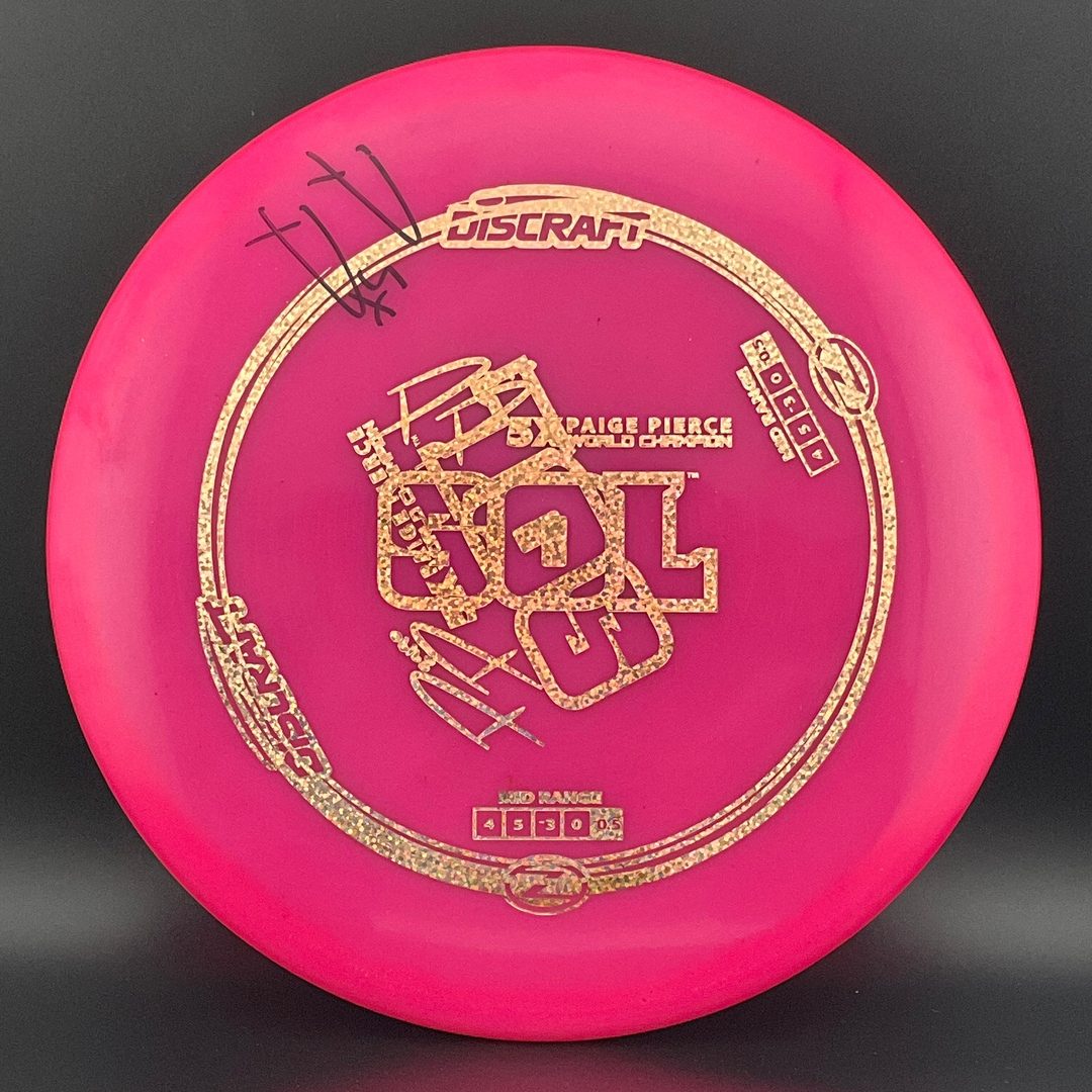 Z Sol *Signed* - Paige Pierce 5X - Double Stamp Discraft