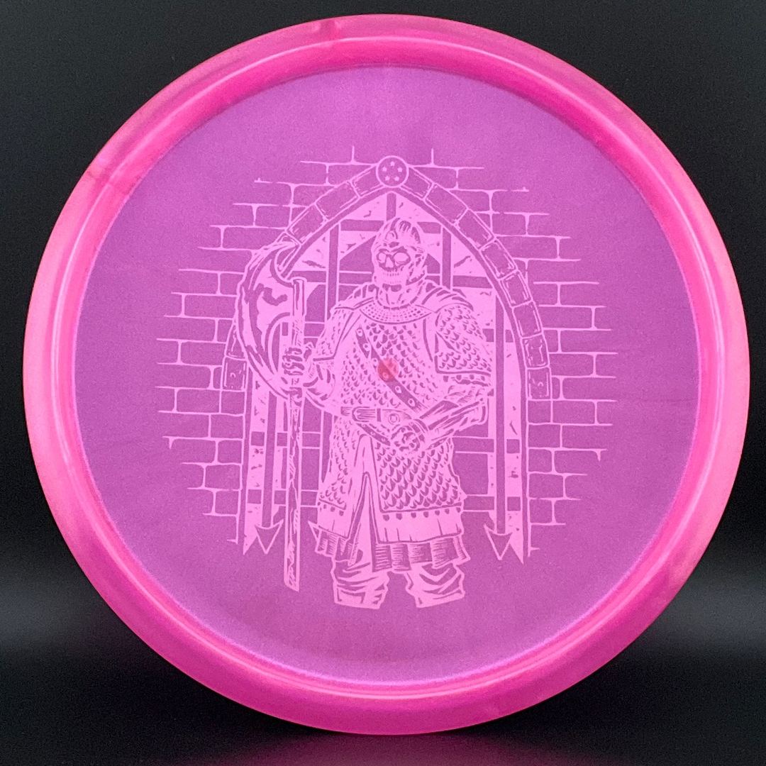 VIP-X Glimmer Gatekeeper - Skeleton Guard Stamp! Rare! Westside Discs