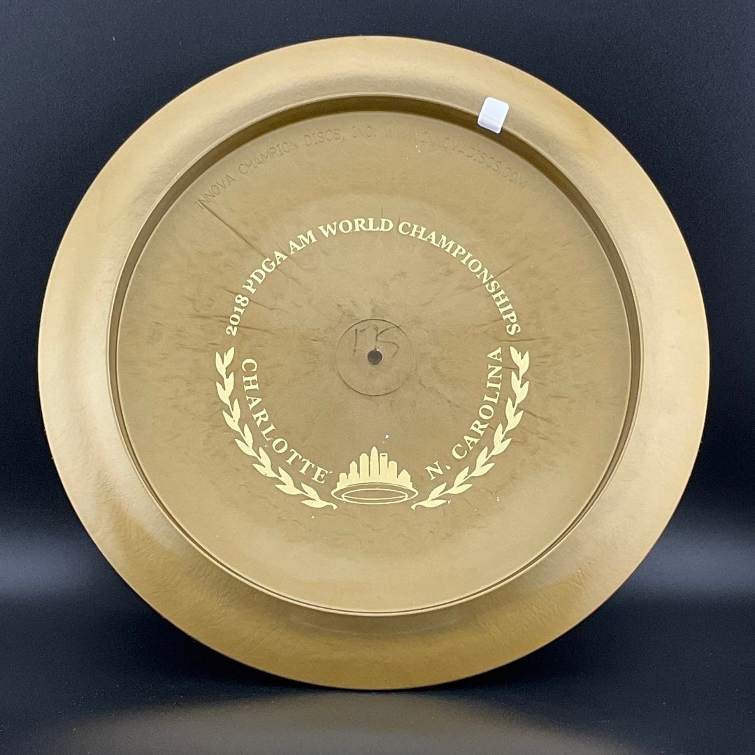 Shimmer Star Destroyer - 2018 PDGA AM World Championships - Bottom Stamp! Innova