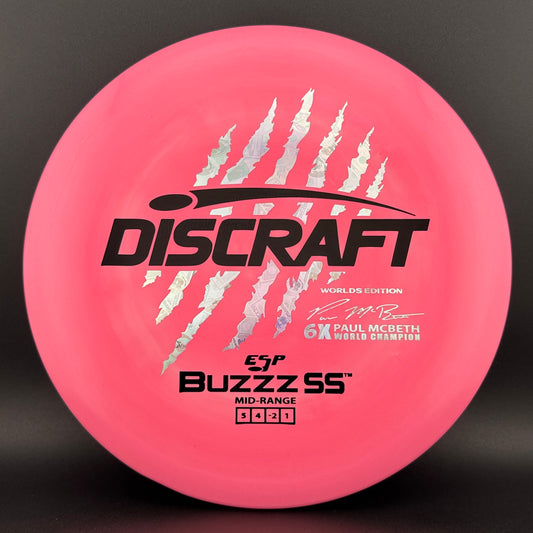 ESP Swirl Buzzz SS - Paul McBeth 6x Claws - Worlds 2026