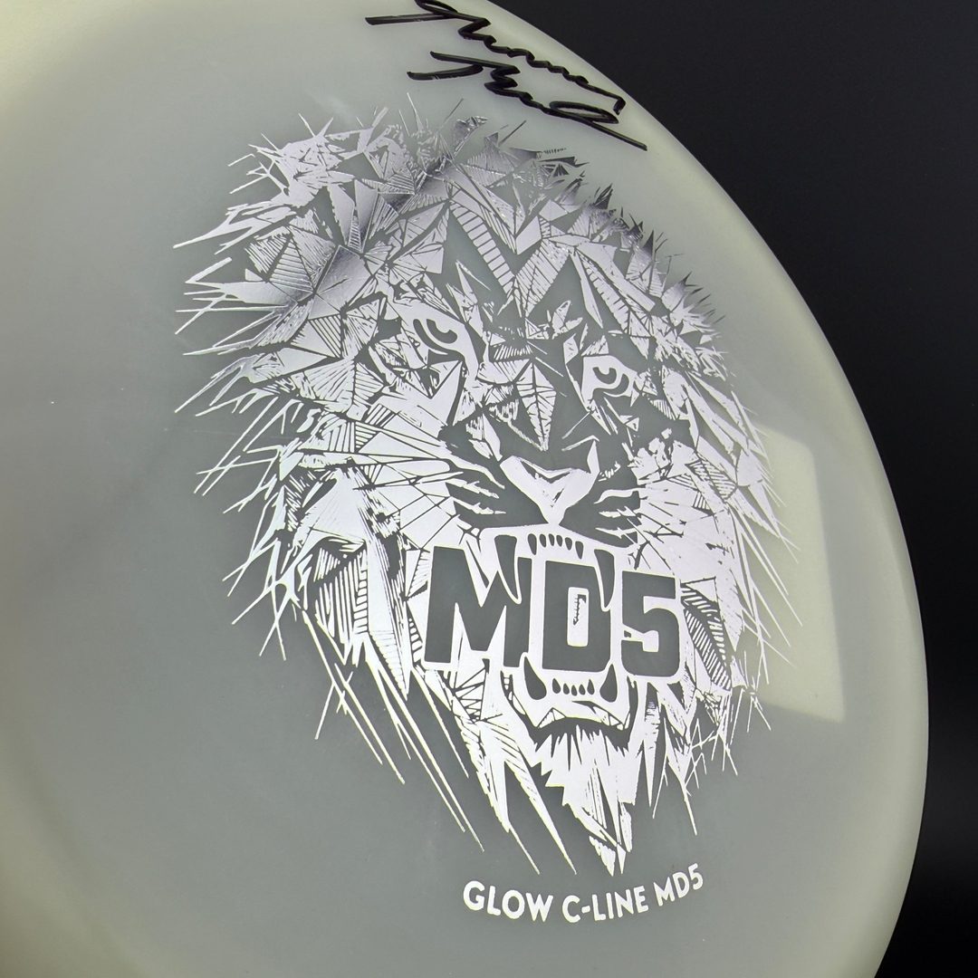 Glow C-Line MD5 - Gannon Buhr Autographed - European Open Discmania