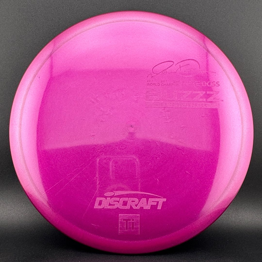 Solid Titanium Buzzz - Nate Doss Worlds 2026 Discraft