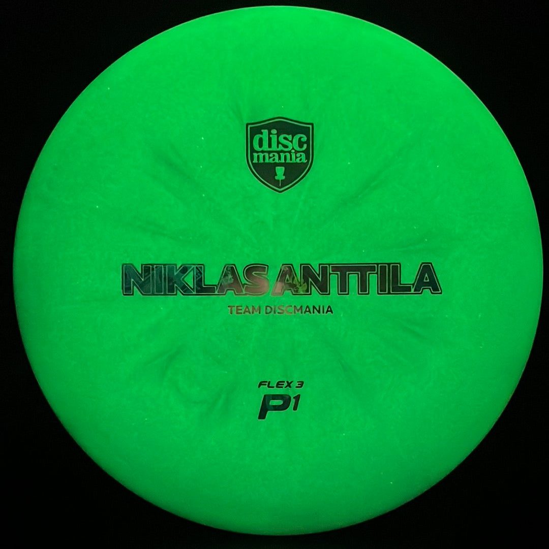 Glow D-Line P1 Flex 3 - Niklas Anttila Team Discmania Discmania