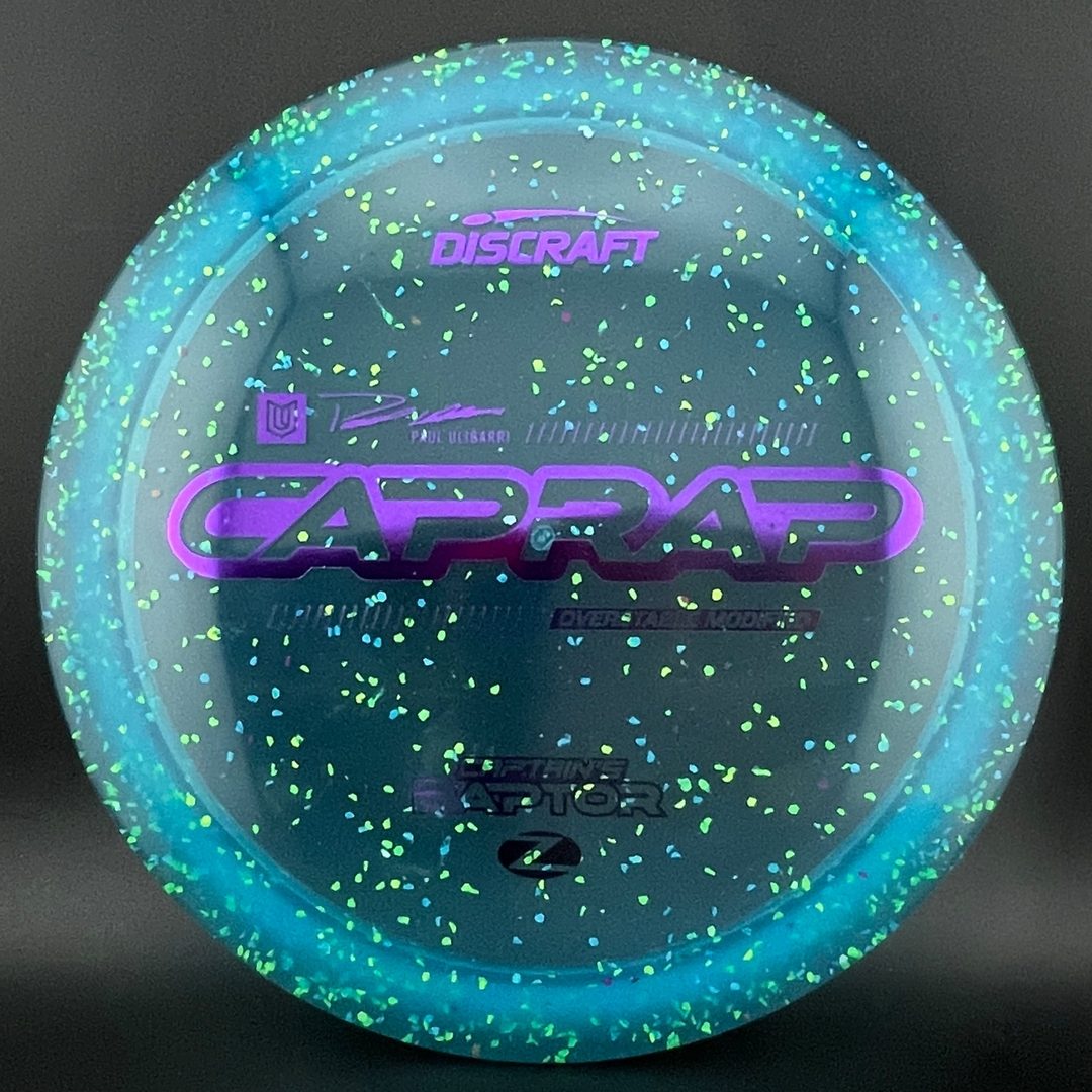 Confetti Z Captain's Raptor - Paul Ulibarri 2026 Discraft
