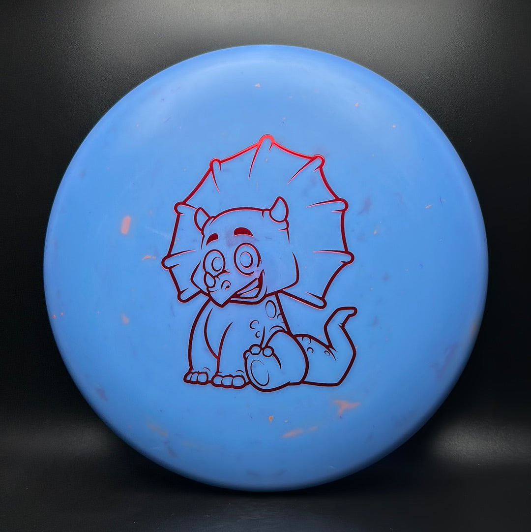 Triceratops Egg Shell Putter - XL Stamp Dino Discs