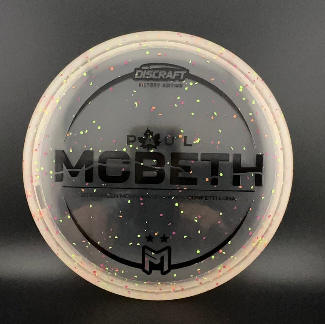 Confetti Z Luna - Victory Edition - Paul McBeth GMC 2025 Discraft