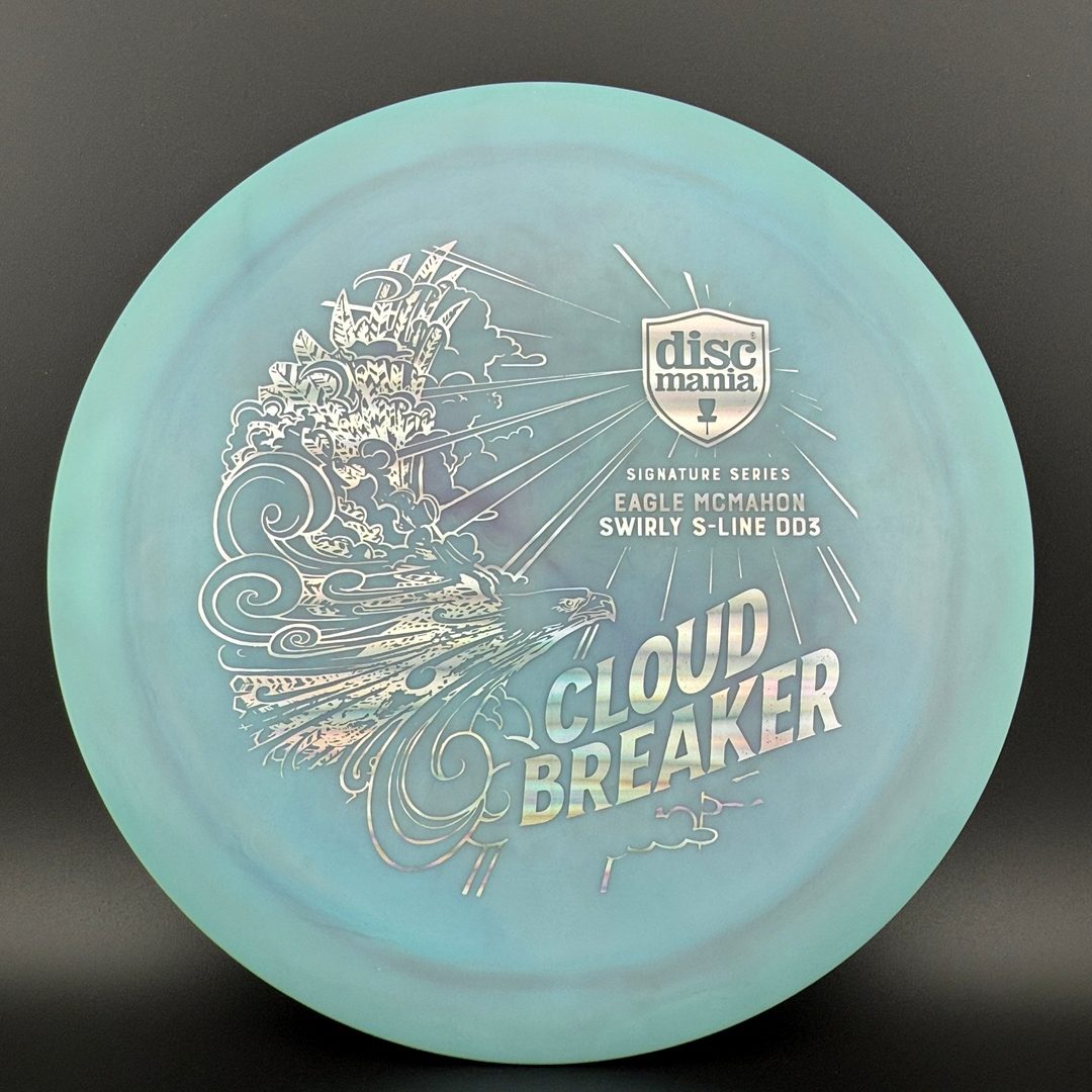 Swirly S-Line DD3 - Cloud Breaker - Teal - Eagle McMahon Sig Series Discmania