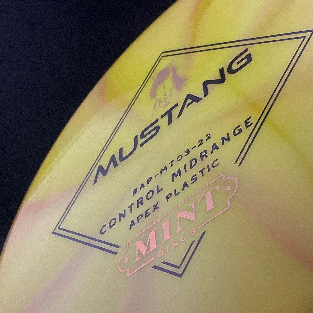 Swirly Apex Mustang - 2022 Run MINT Discs
