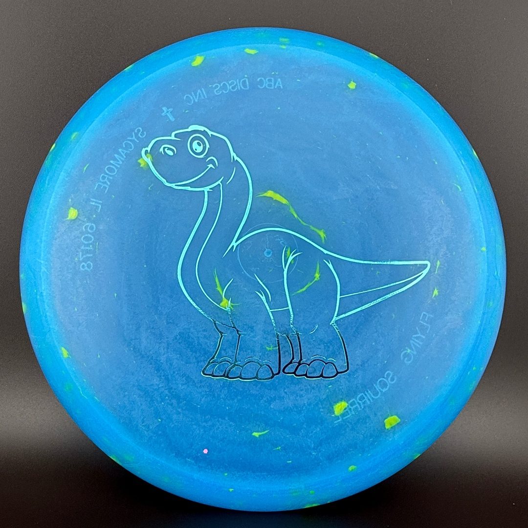 Egg Shell Brachiosaurus Dino Discs