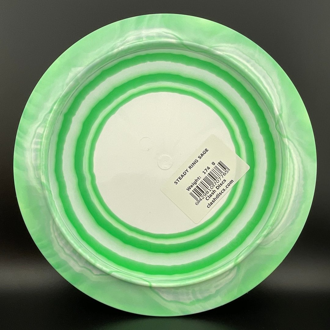 Steady Ring Sage - First Run Clash Discs