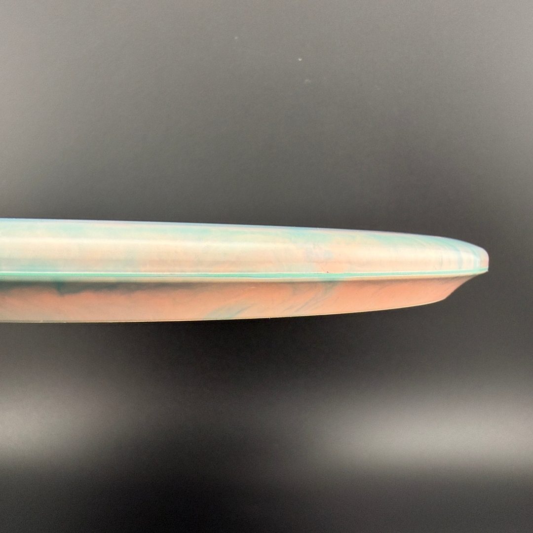 Swirly ESP Buzzz First Run - Paul McBeth 4x Claws - Teal Salmon Discraft