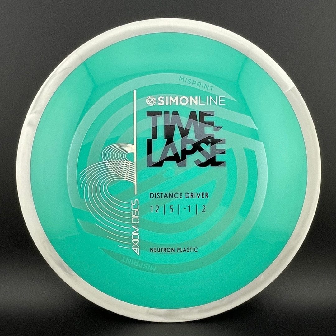 Neutron Time-Lapse Re-Tooled - Simon Line Misprint Axiom