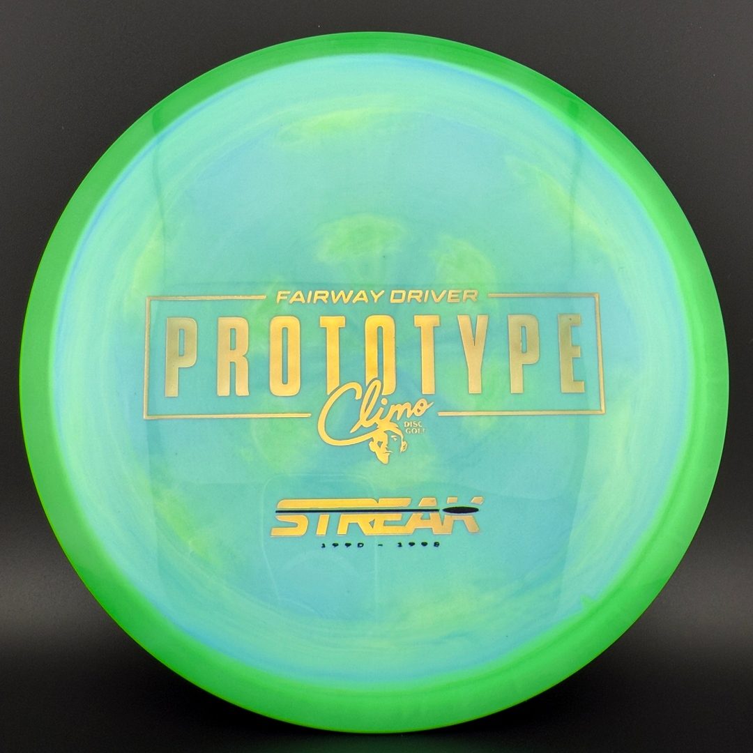 Signature Line Streak - Prototype Climo Disc Golf