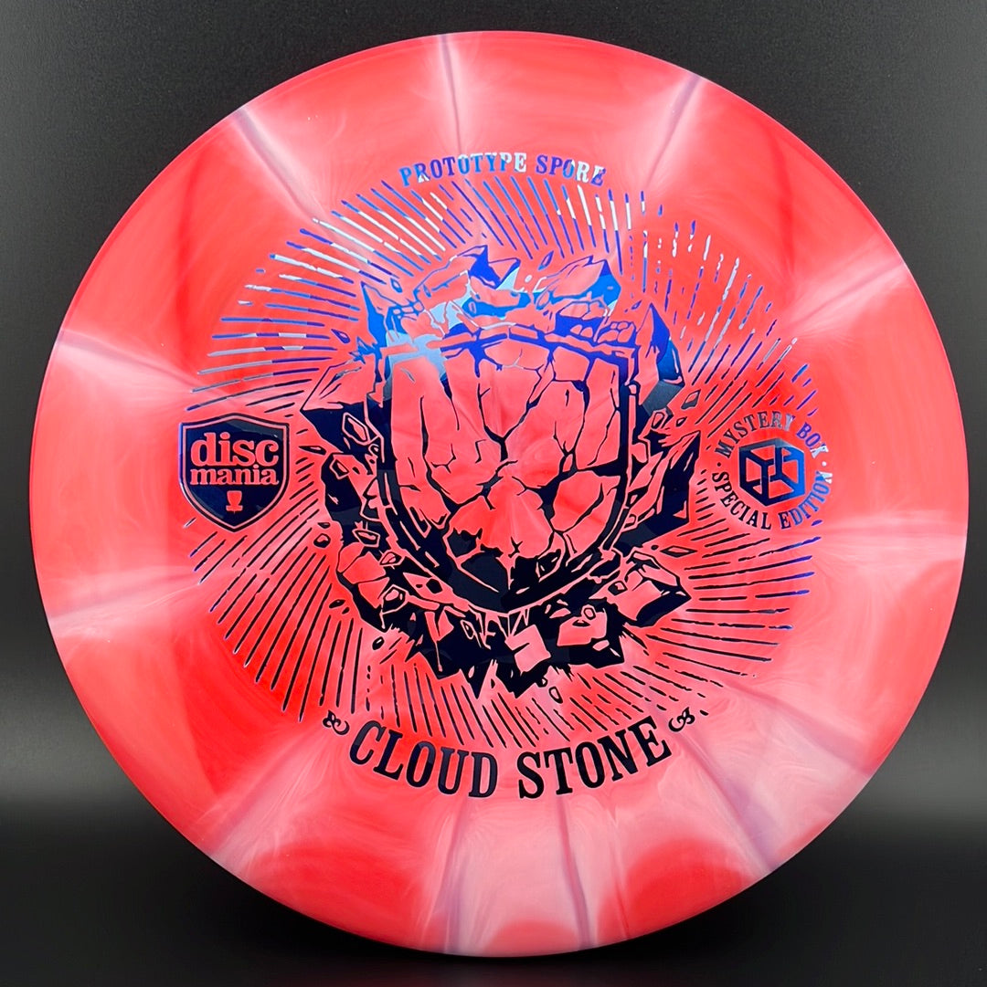 Lux Vapor Spore Prototype - "Cloud Stone" First Run MB 23 Discmania
